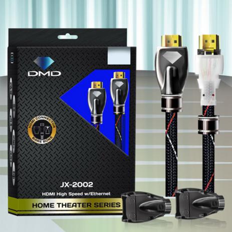 Cabo HDMI  JX-2002 High Speed com Ethernet 8,00 m - DIAMOND